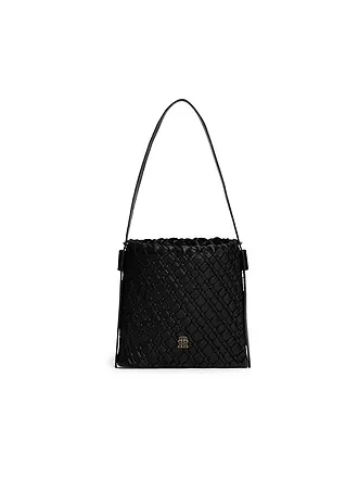 TOMMY HILFIGER | Borsa - Borsa a spalla TH BRAIDED | schwarz